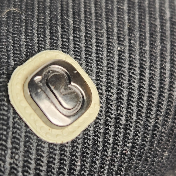 BZEES Women's Desire Sandal Size 11 Black Slide Cross Strap Wedge Comfort Shoe - Picture 9 of 12